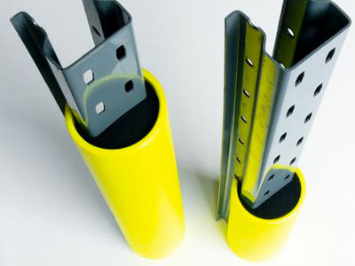 Paracolpi per montanti scaffalature